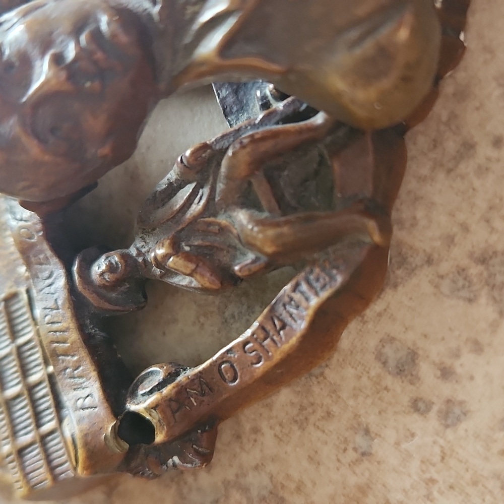 Vintage Cast Brass Door Knocker - Picture 3 of 8